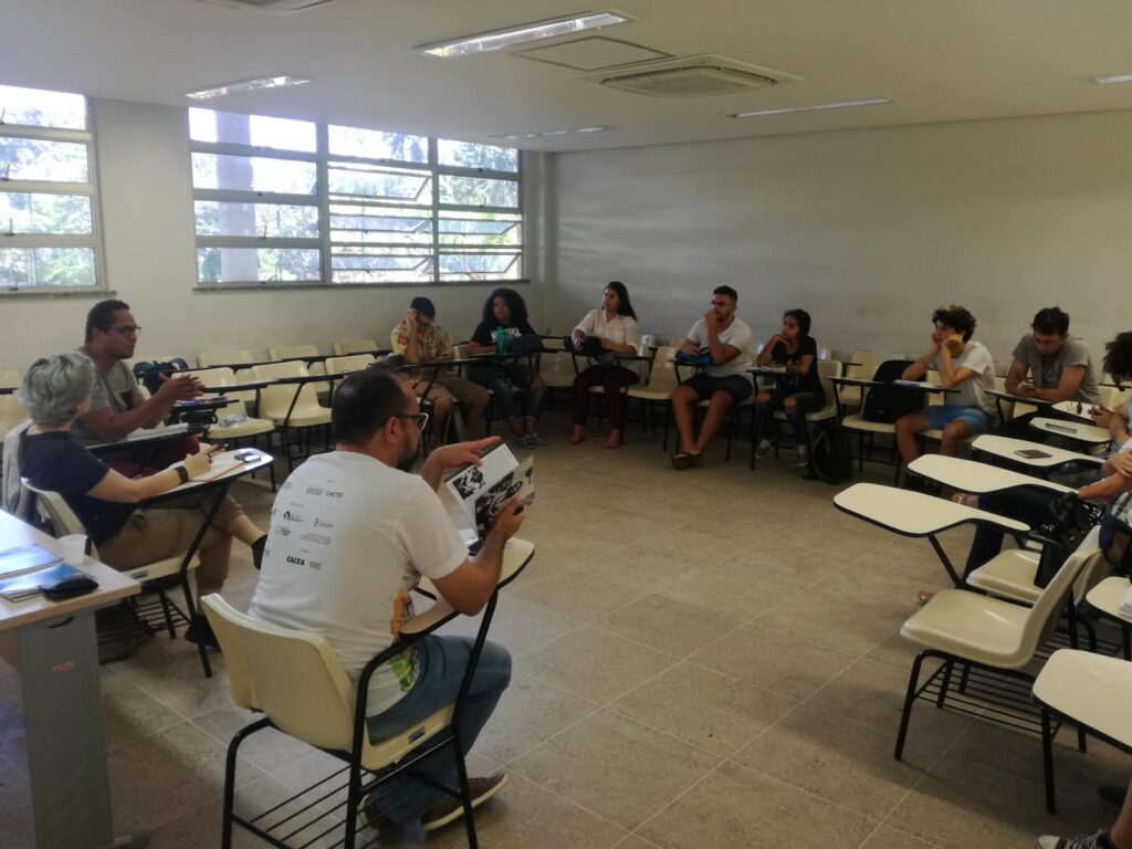 Ceará Criolo defende população negra em debate com estudantes da UFC 46769614 1960291644024725 6601729320840855552 n