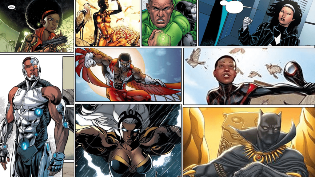 Quantos super-heróis negros você conhece? heróishq
