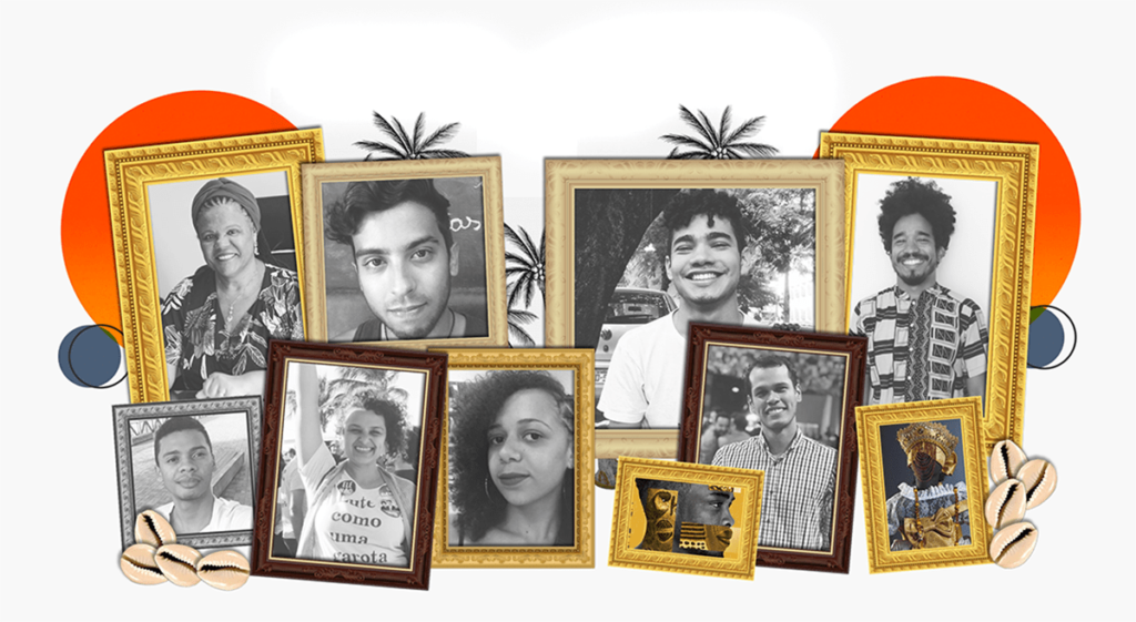 arte especial quilombro academico colagem personagens 2