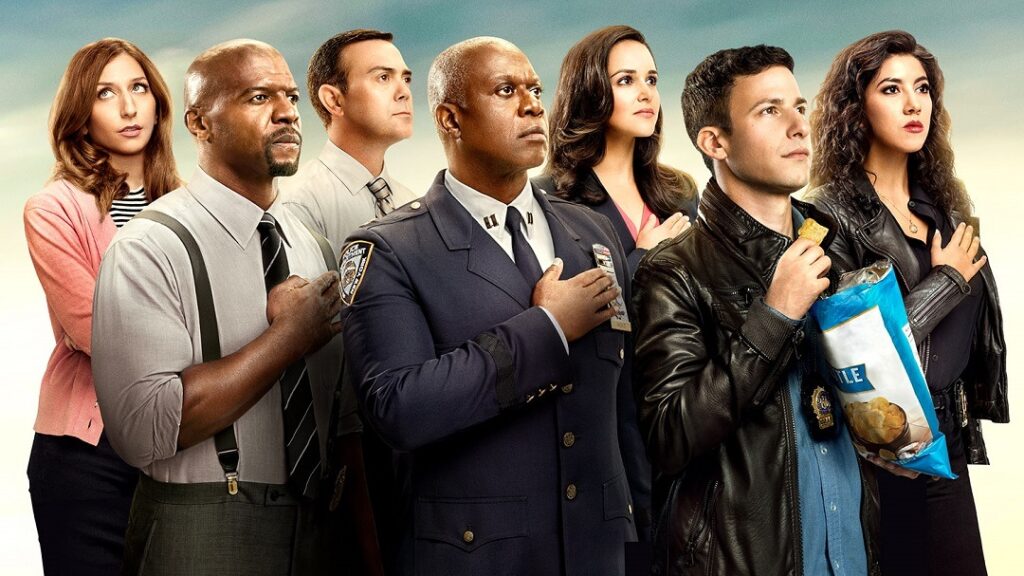 Episódios de Brooklyn Nine-nine serão reescritos devido ao Black Lives Matter Série de comédia retrata a 99ª Delegacia de Polícia no Brooklyn, um bairro nos Estados Unidos. Foto: Reprodução.