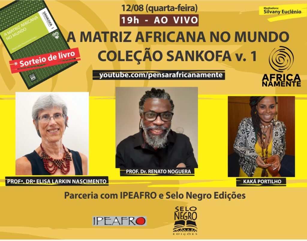 Encontros virtuais celebram conhecimento de matriz africana ipeafro
