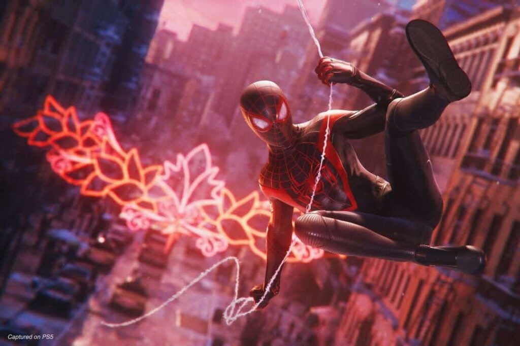 Miles Morales no jogo Spider Man: Miles Morales