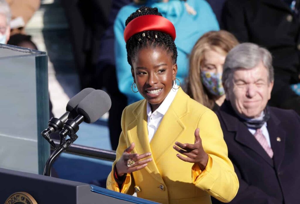 Amanda Gorman, a mais jovem poeta numa posse presidencial dos Estados Unidos amandagorman