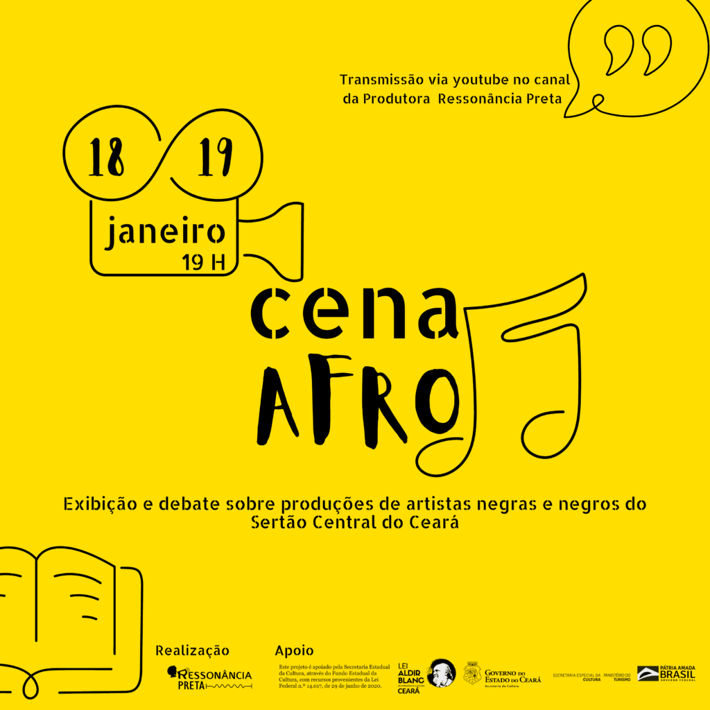 Cena Afro exibe produções de realizadores negros do Sertão Central cearense imagem 1